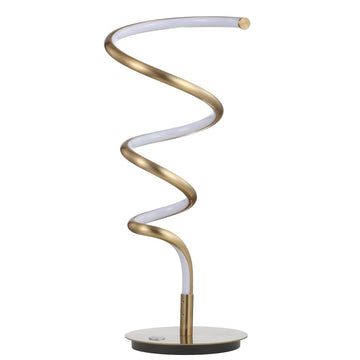 Scribble 19.75" Modern Dimmable Metal Integrated LED Table Lamp - JONATHAN Y